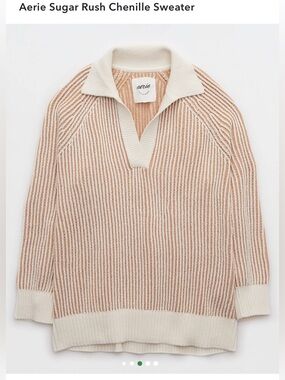 Aerie Sugar Rush Chenille Sweater